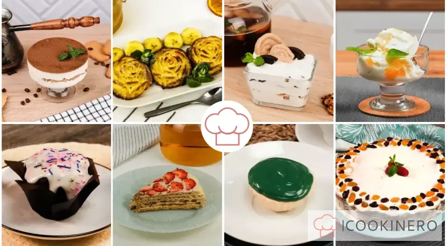 Desserts crémeux et lactés