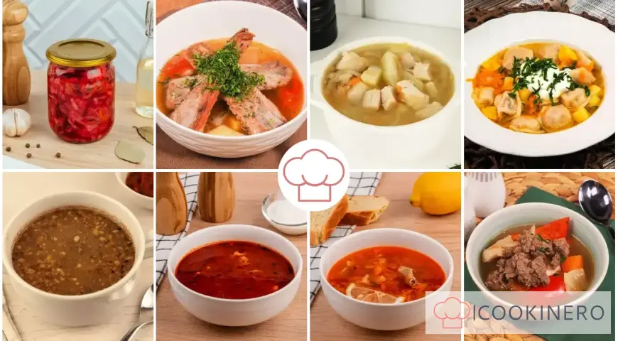 Soups with meat