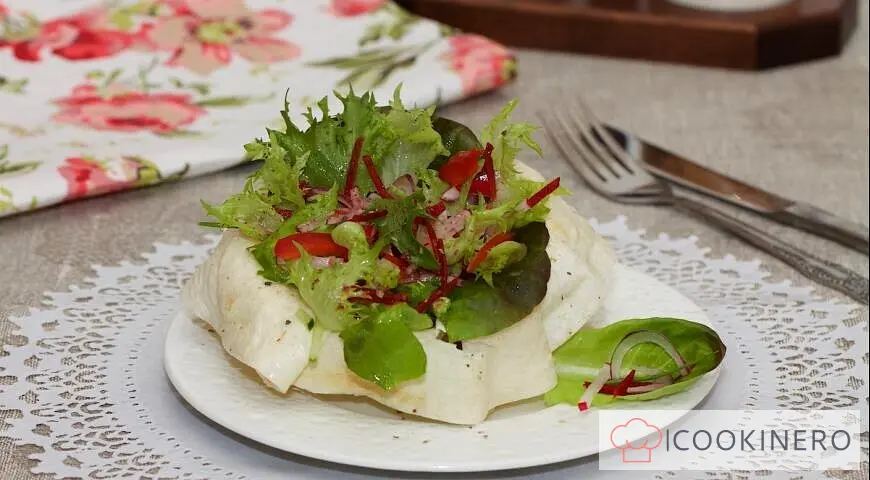 Salad "From the garden"