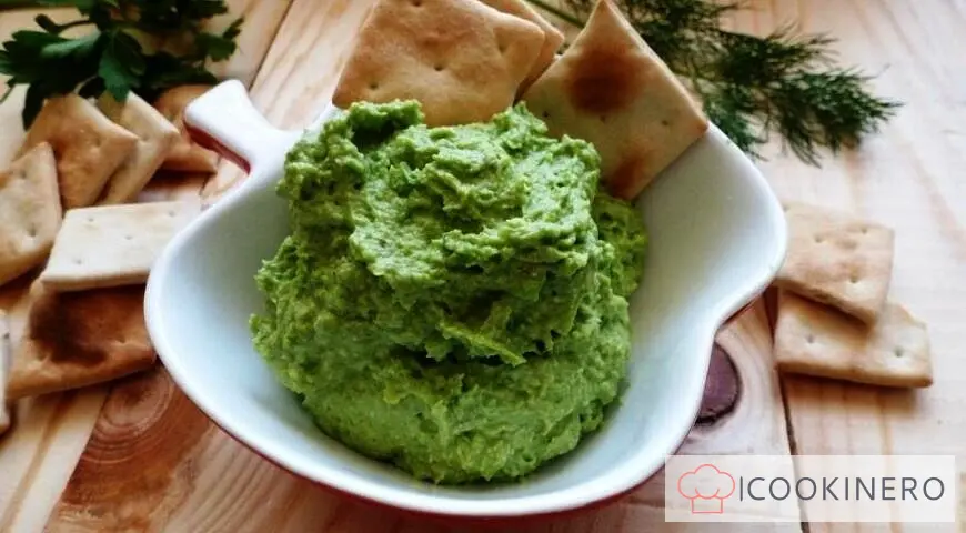 Green pea pate