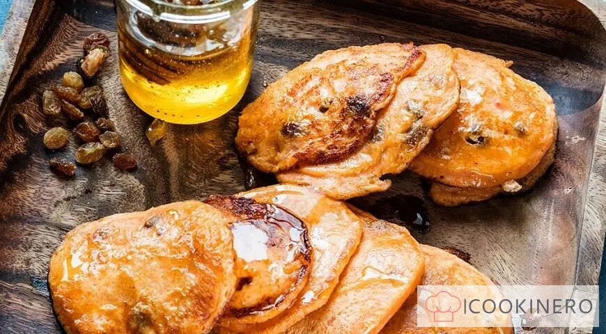 Tortitas de calabaza y zanahoria