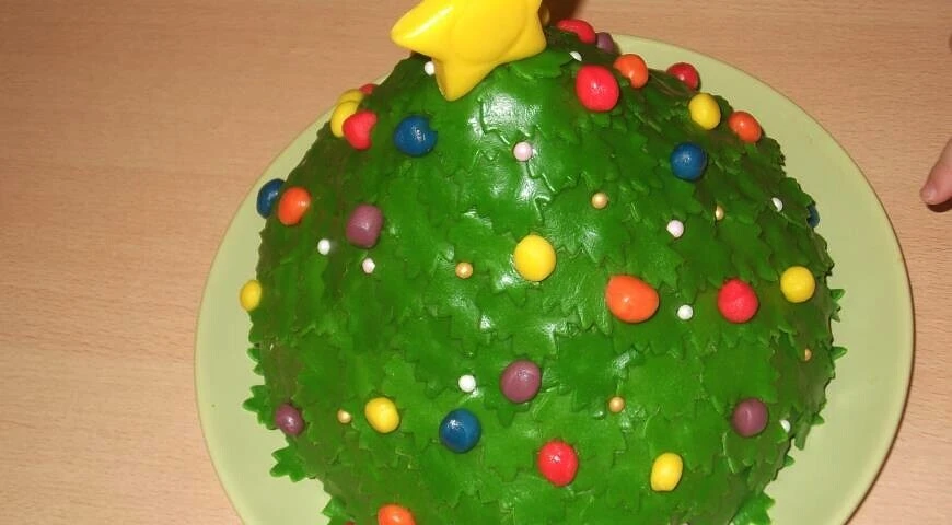Cake "Yolochka"