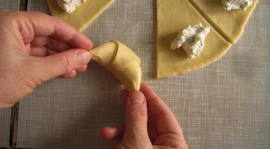 Brötchen mit Feta-Käse