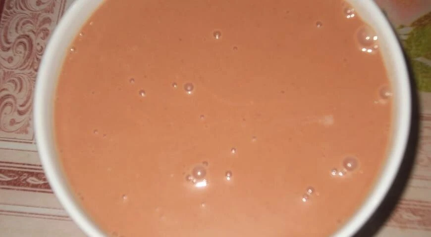 Grechaniki in tomato-sour cream sauce