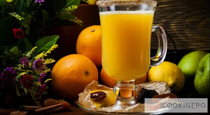 Tè allo zenzero e arancia