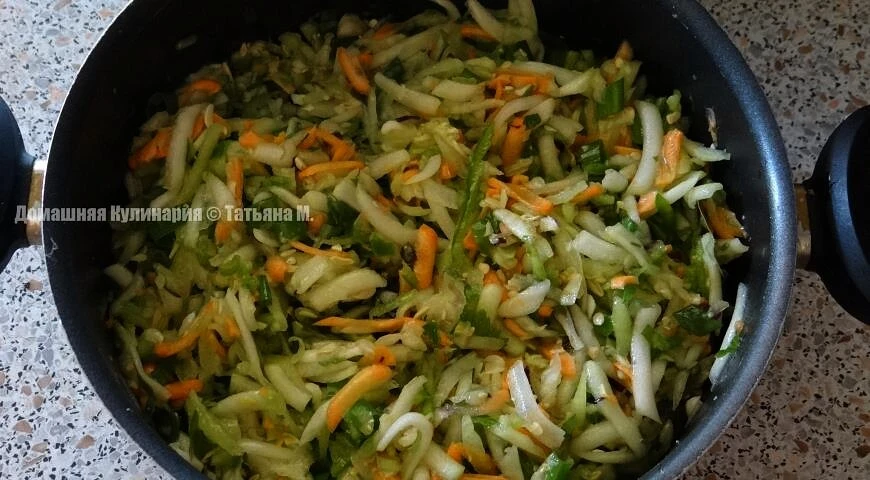 Canned zucchini salad