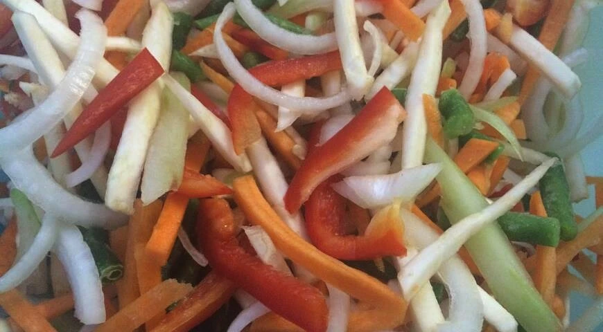 Filete de tilapia al horno con verduras