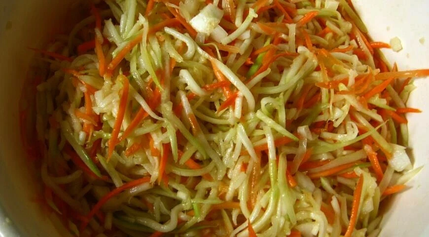 Zucchini salad