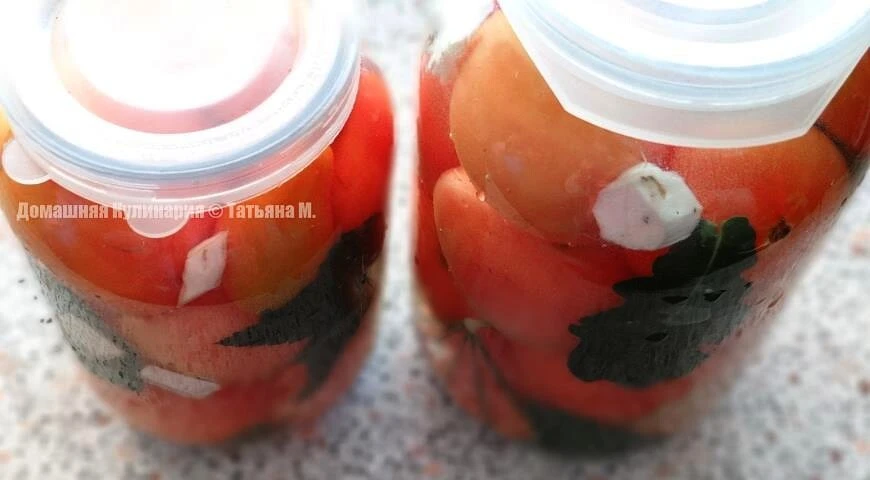pickled tomatoes (grandmother's recipe)