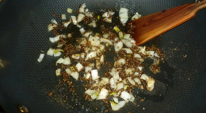 Paneer con spinaci (paneer palak)
