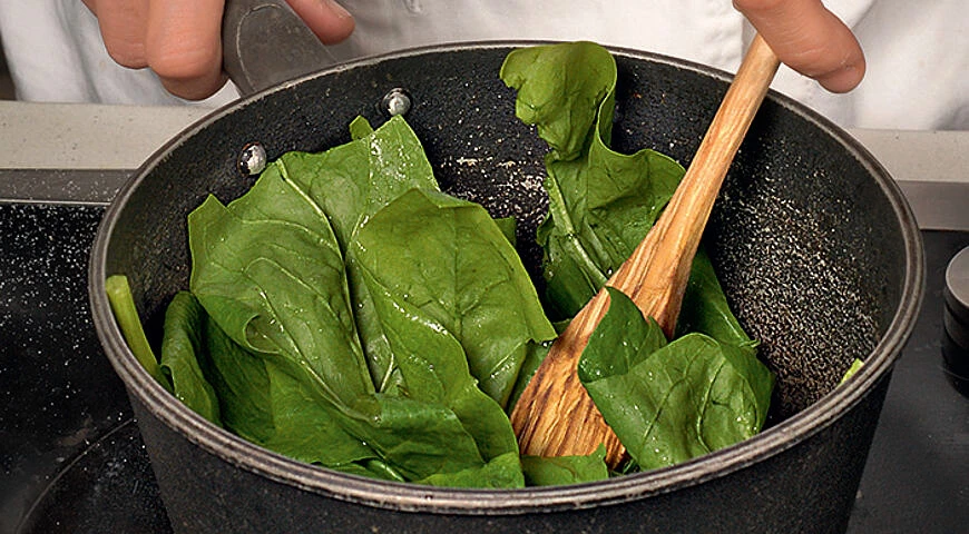 Spinach and Pepper Verrines