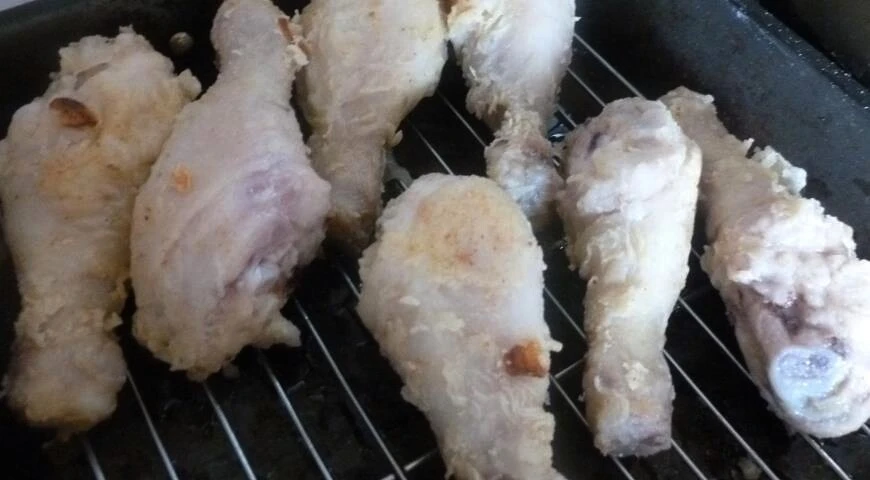 Pollo frito en empanado picante
