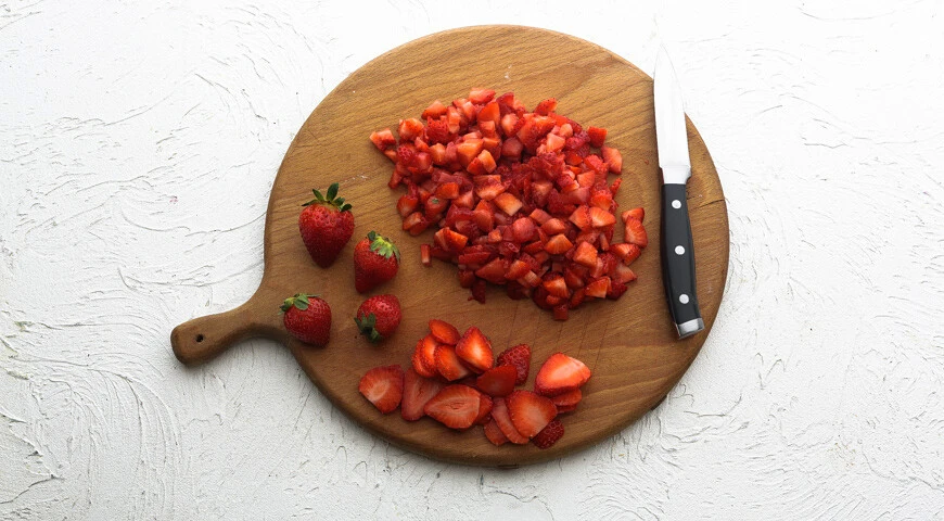 Tarte aux fraises ouverte