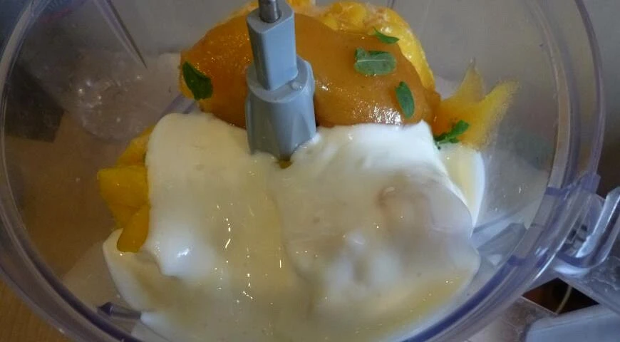 Postre fácil de mango