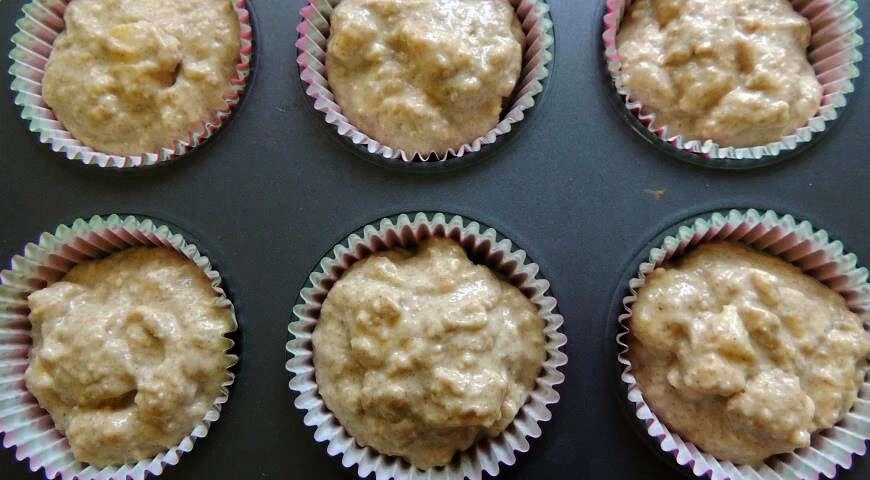 Muffins à l'avoine