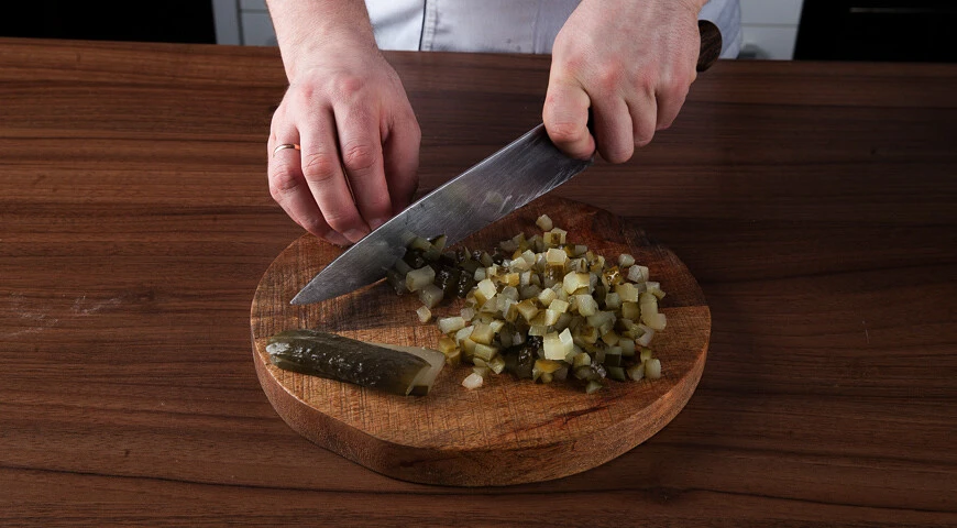 Lean pickle with rice
