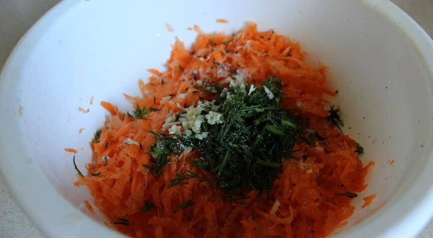 Salade de carottes fraîches "Santé"