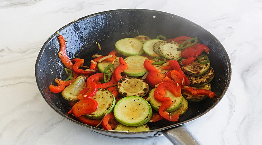 Nouilles de sarrasin aux légumes