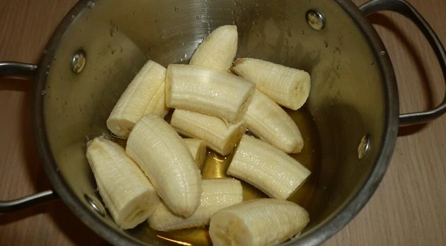 gebratene Bananen