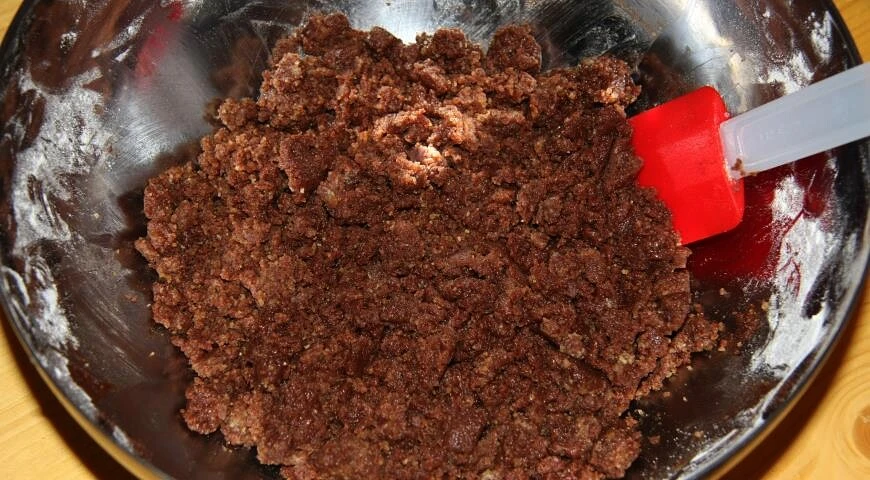Schokoladenkuchen mit Zuckerguss