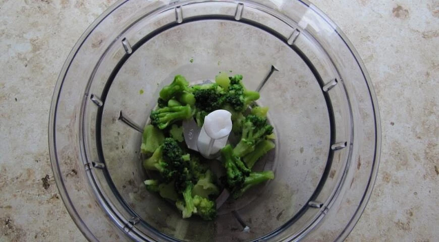 Creamy broccoli terrine