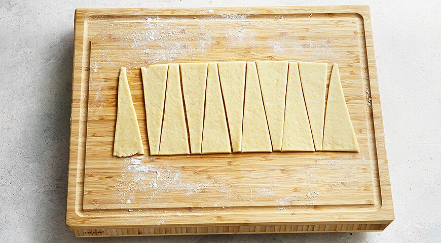 Rollitos de margarina caseros