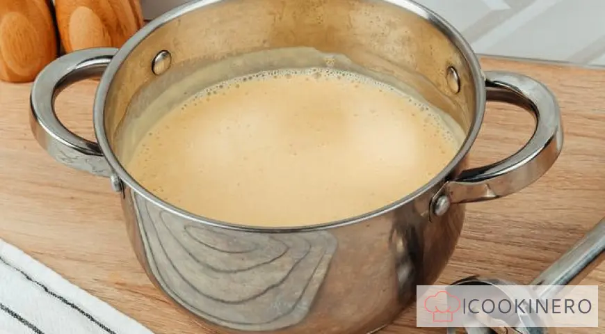Purea di zuppa di formaggio