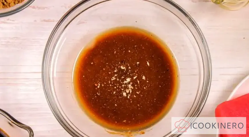 Thunfischsteak in Sojasauce