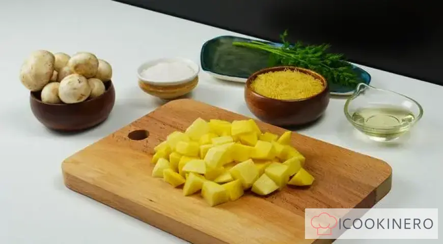 Pilzsuppe mit Fadennudeln