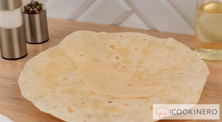 Tortilla con patate fritte e uovo