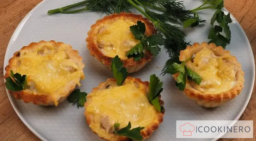 Julienne in tartlets