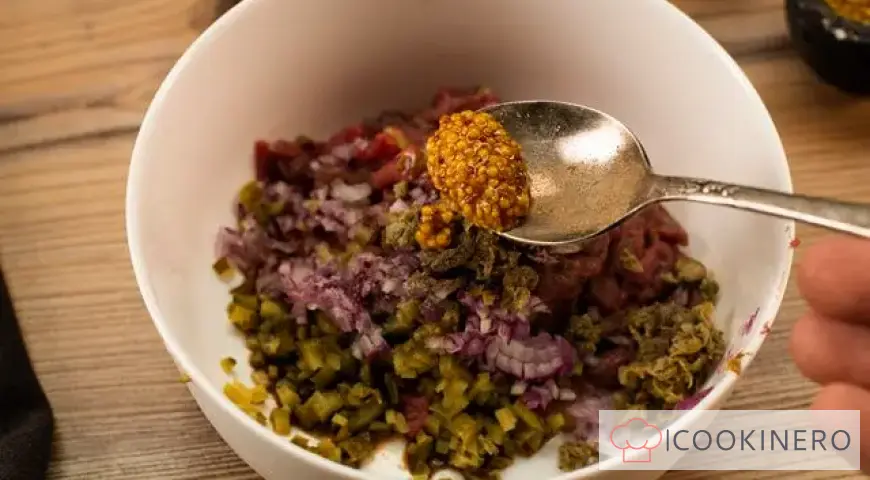 Tartare de bœuf simple