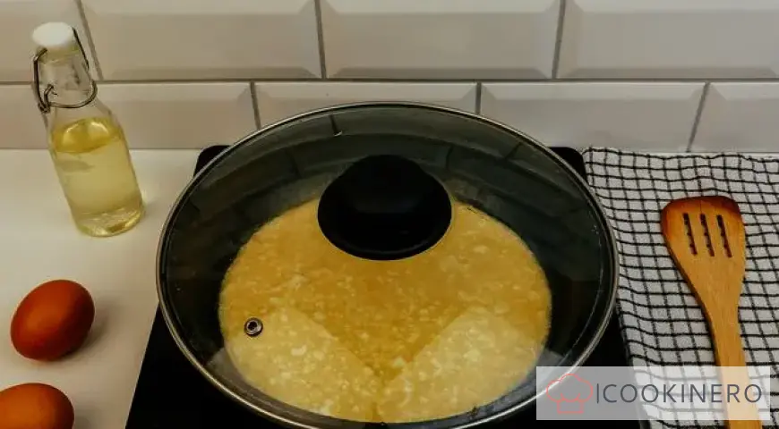 Omelett mit Hüttenkäse