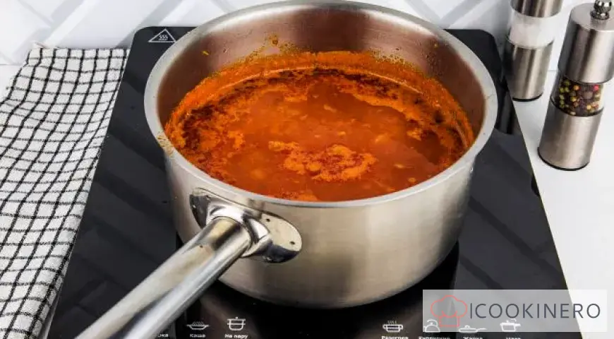 Rote Linsensuppe Püree