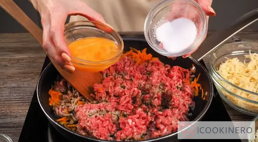 Casseruola di pasta con carne macinata