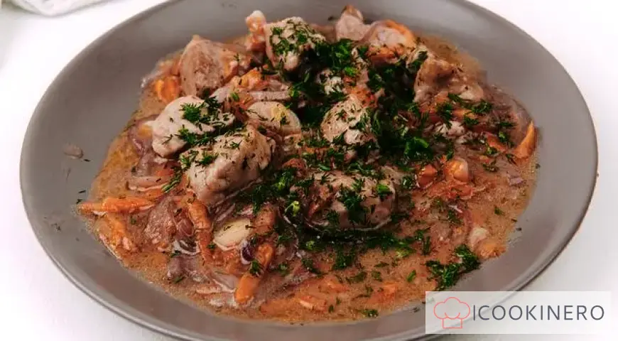 Classic pork goulash