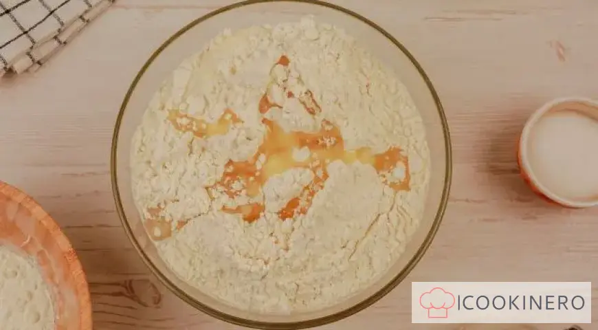 Pfannkuchen mit Kondensmilch