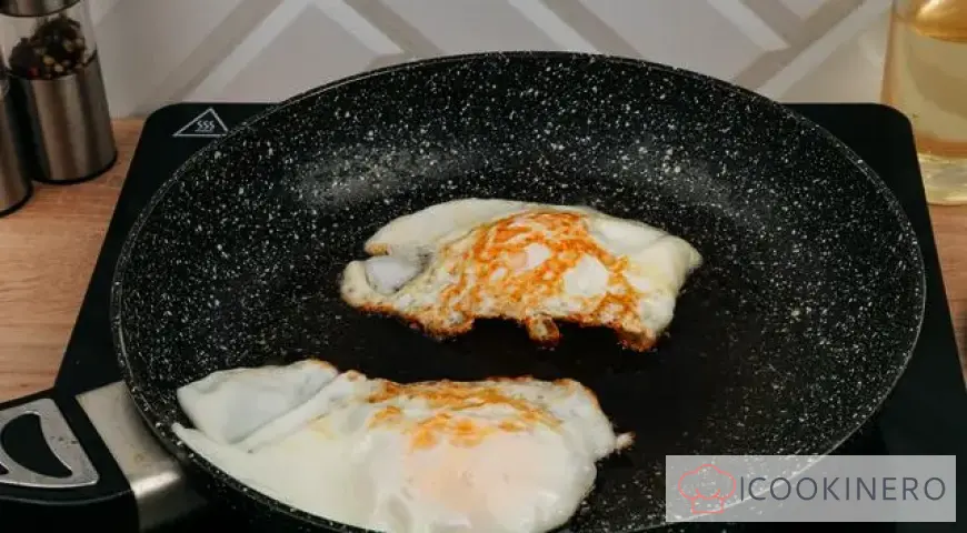 Tortilla con patate fritte e uovo