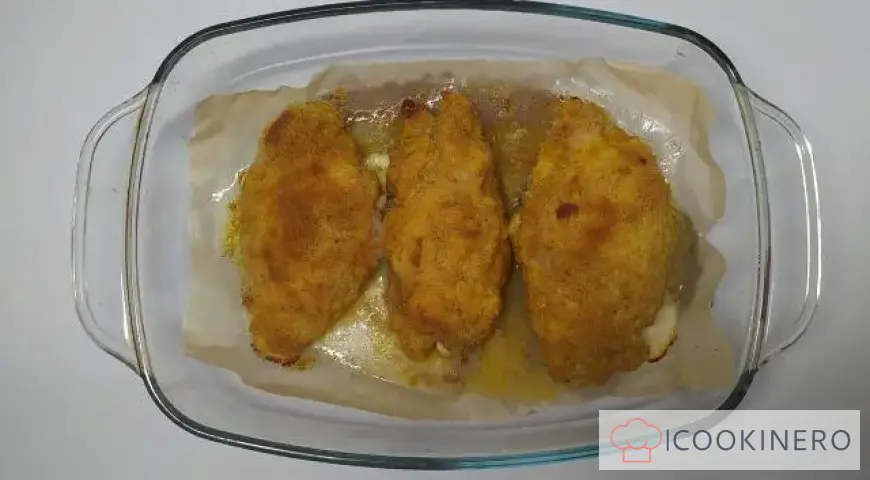 Rouleaux de poulet au four