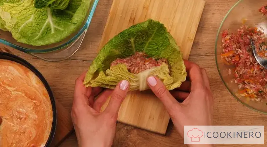 Cabbage rolls in the oven