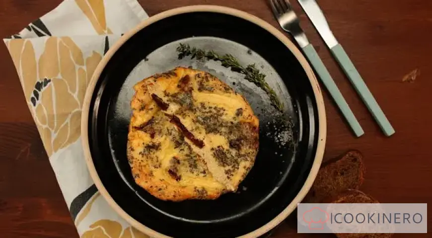 Omelette with cheese
