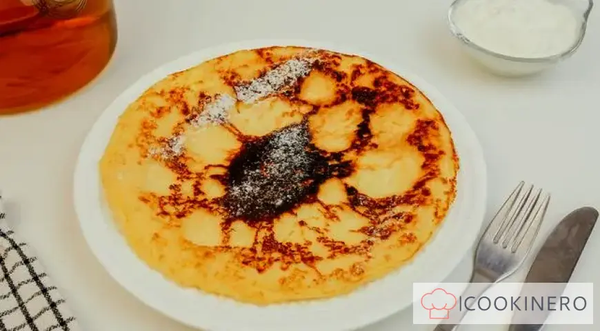 Omelett mit Hüttenkäse