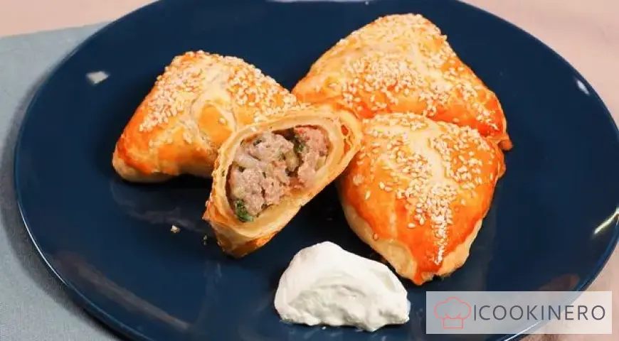 Samsa con carne macinata