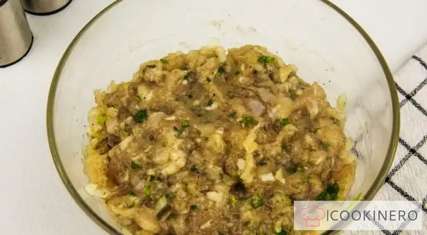 Manti with chicken