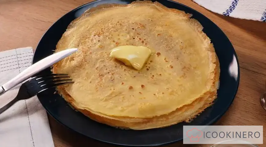 Dünne Pfannkuchen