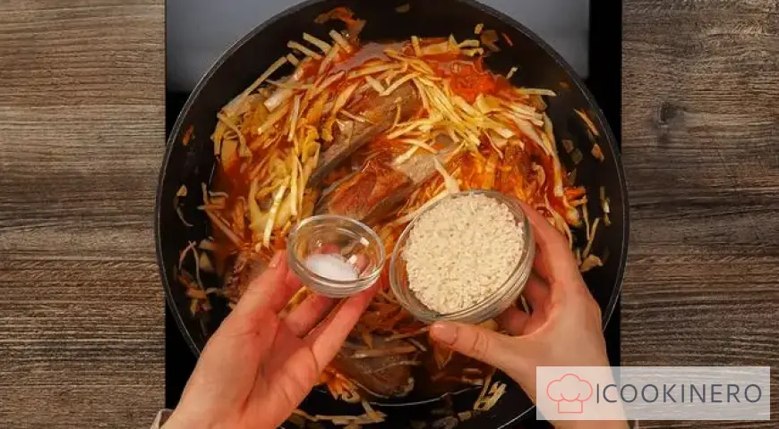 Bigos mit Reis