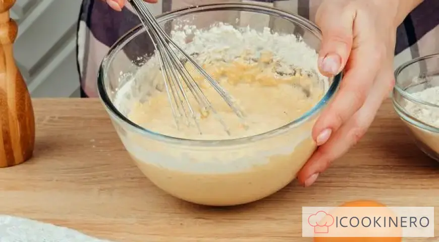 Krabbenstäbchen im Mayonnaise-Teig