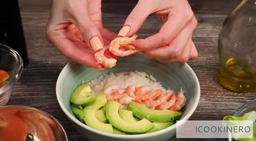 Poke mit Garnelen
