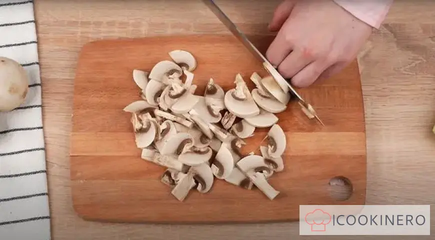Champignons in Sahne