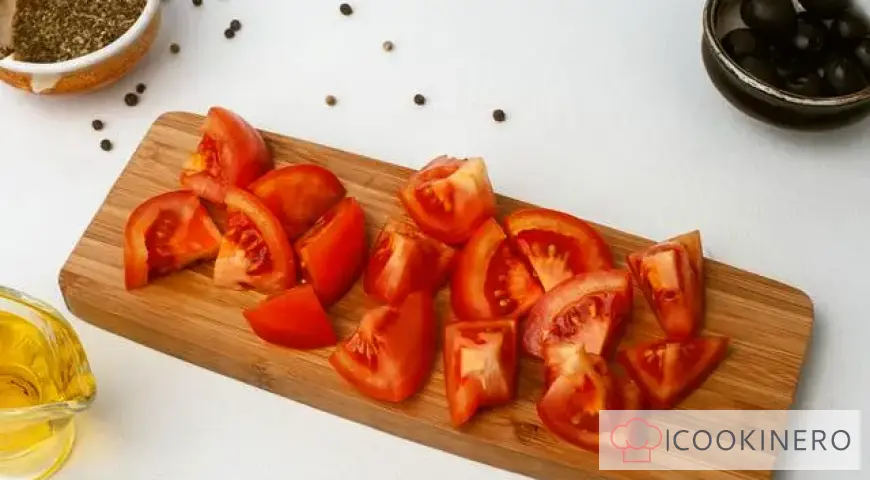 Insalata greca con mozzarella